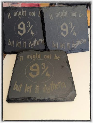 Slate coasters